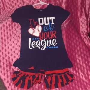 Boutique baseball outfit